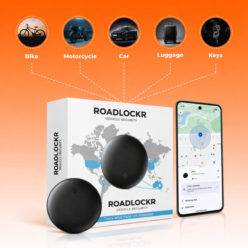 Compact vehicle tracker adapter