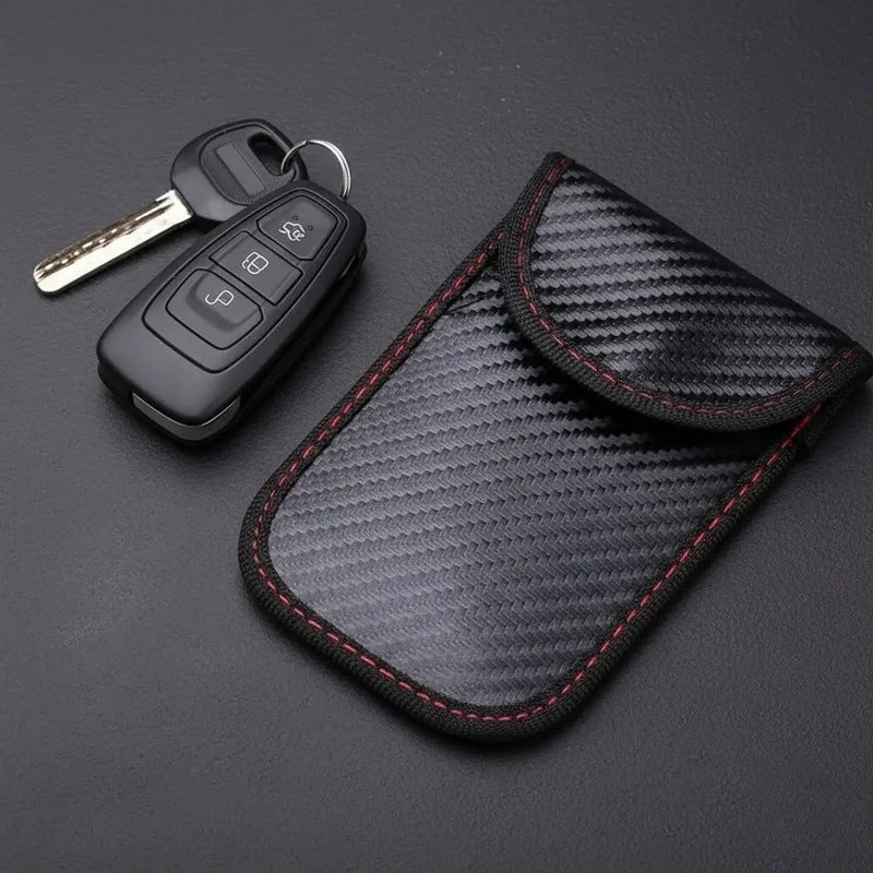 RF signal blocking pouch for car key