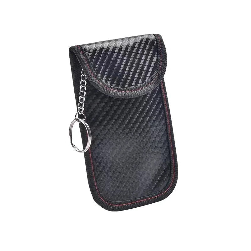 Faraday RFID key pouch